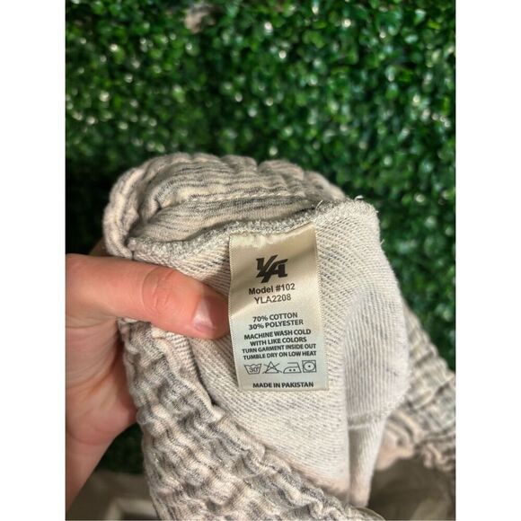 YoungLA Gray Scale Effortless Shorts Sz Medium - Picture 3 of 4